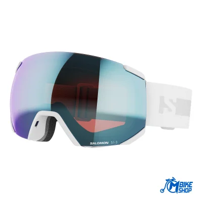 Ski brile SALOMON Radium Photo White/Aw Blue